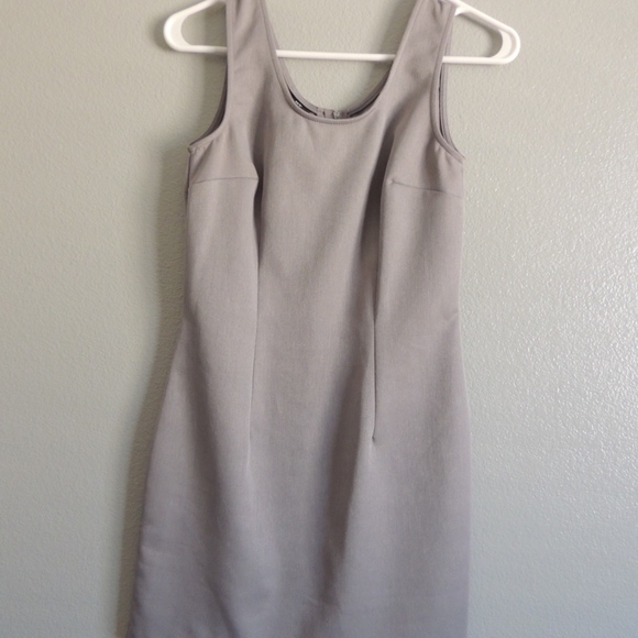 Form Fitting My Michele Gray Dress - Picture 5 of 5